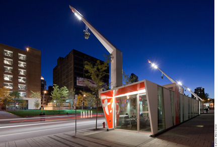 Press kit | 809-10 - Press release | Azure magazine announces the winners of it's 3rd annual AZ Awards - Azure Magazine - Competition - Architecture - Commercial &lt; 1000<br><br>Vitrines Habitees<br>by Quartier des Spectacles Daoust Lestage