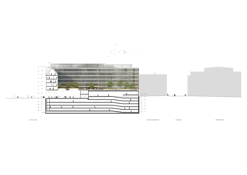 Dossier de presse | 1018-11 - Communiqué de presse | Le nouveau siège de la POST - Metaform Architects & POST Luxembourg - Architecture commerciale - Crédit photo : Metaform