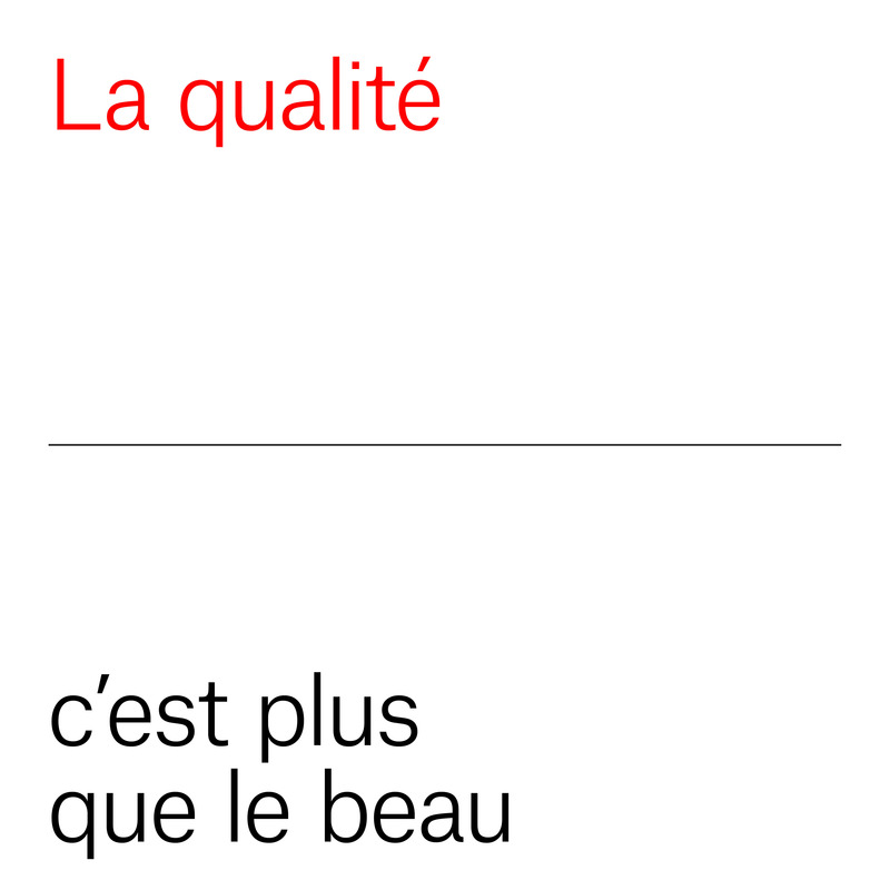 Dossier de presse | 562-73 - Communiqué de presse | La Ville de Montréal, en partenariat avec le gouvernement du Québec, lance la Trousse qualité Design Montréal - Service du développement économique, Ville de Montréal - Design urbain -   <p style="">La Trousse présente 12 notions, réparties en 2 sections. La première section, « Vision qualité », présente six dimensions de la qualité pour inspirer l’énoncé de vision du projet. </p>   - Crédit photo :   Principal  