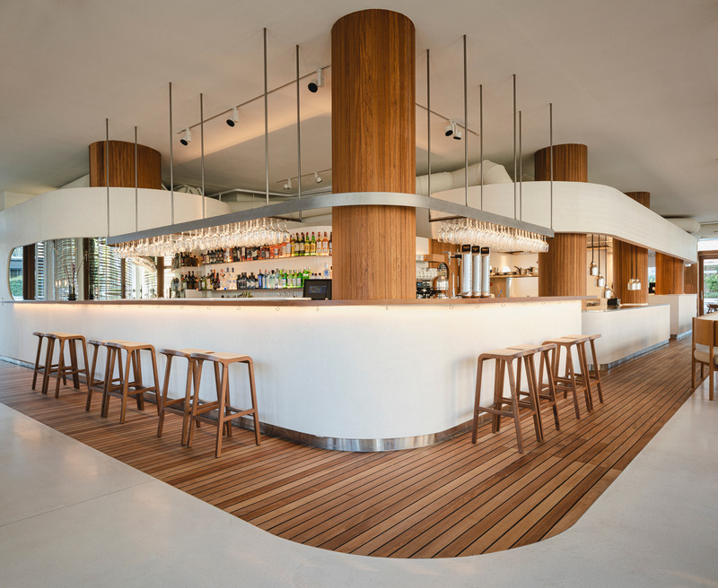Press kit | 3766-02 - Press release | Restaurant La Maruca de López de Hoyos - Zooco Estudio - Commercial Interior Design - Counter Bar Corner.  - Photo credit: David Zarzoso