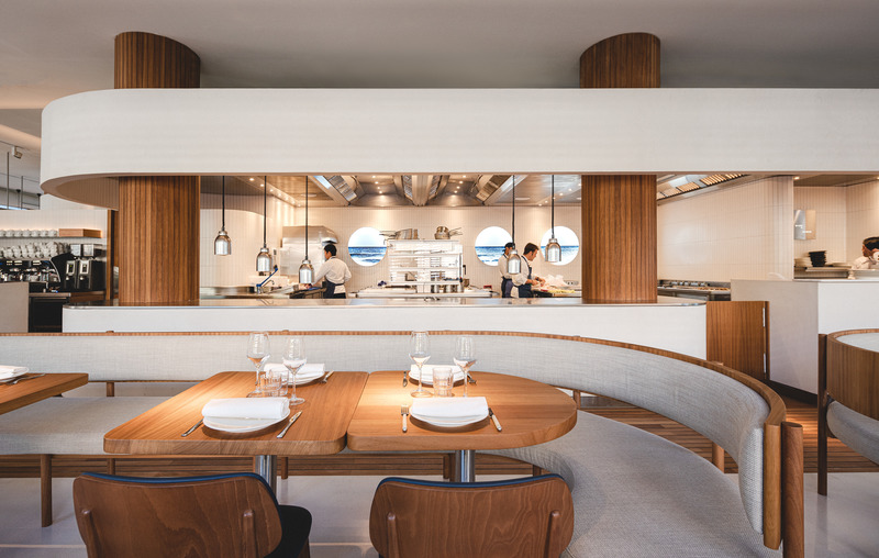 Press kit | 3766-02 - Press release | Restaurant La Maruca de López de Hoyos - Zooco Estudio - Commercial Interior Design - Open Kitchen.  - Photo credit: David Zarzoso