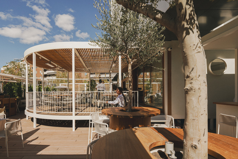 Press kit | 3766-02 - Press release | Restaurant La Maruca de López de Hoyos - Zooco Estudio - Commercial Interior Design - Terrace. - Photo credit: David Zarzoso