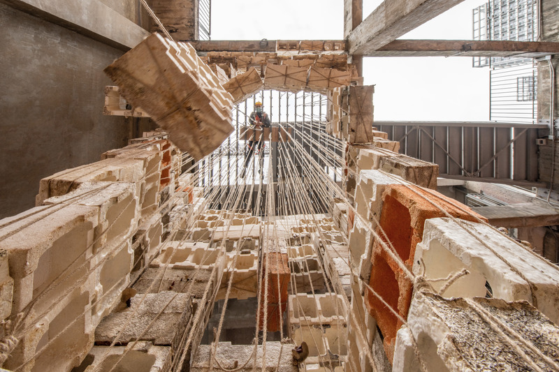 Press kit | 2606-05 - Press release | Inverted Architecture - Studio Link-Arc - Event + Exhibition - Photo credit: Yu Bai