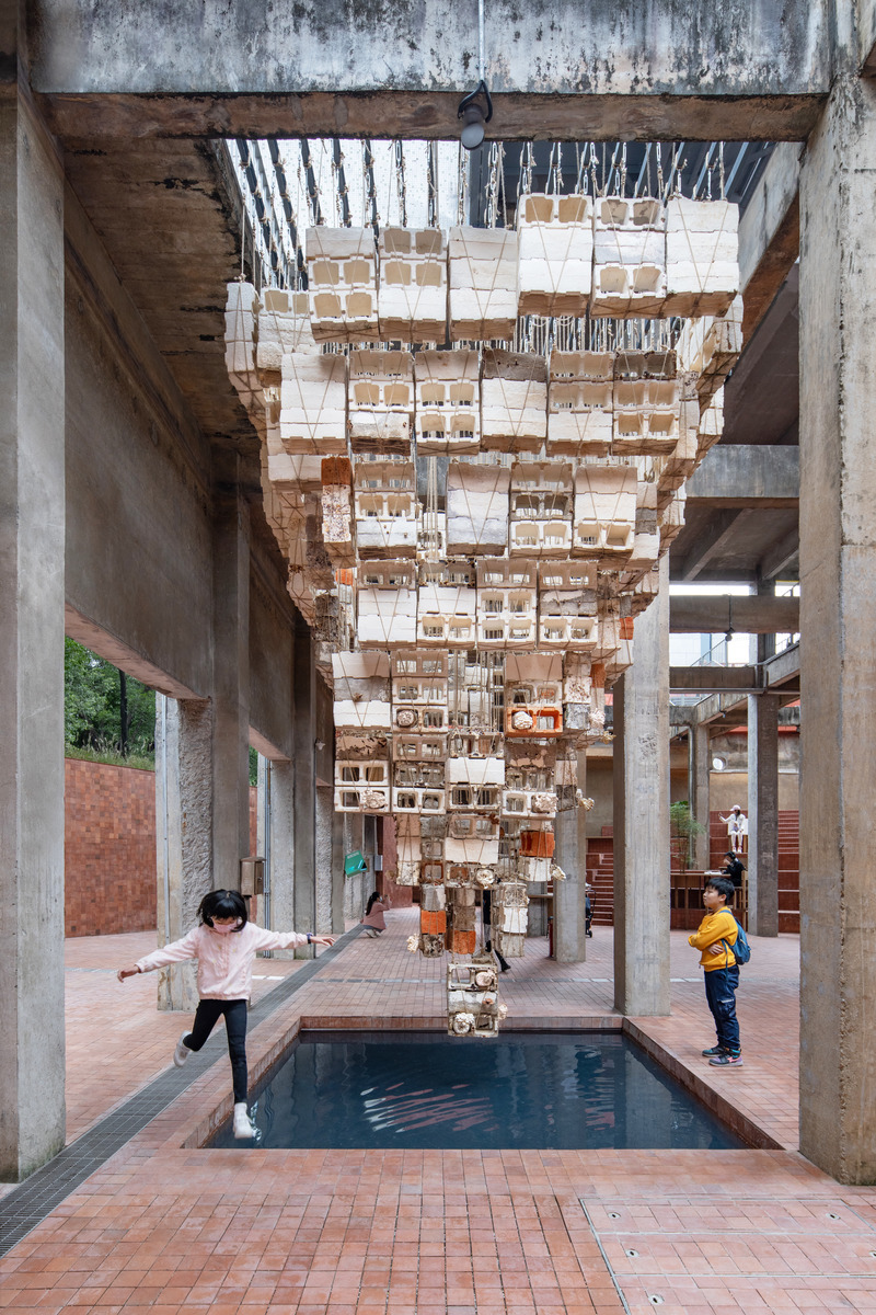 Press kit | 2606-05 - Press release | Inverted Architecture - Studio Link-Arc - Event + Exhibition - Photo credit: Yu Bai