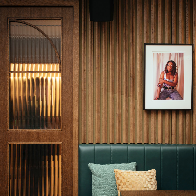Dossier de presse | 5888-01 - Communiqué de presse | BAFTA Headquarters - Benedetti Architects - Architecture institutionnelle - Richard Attenborough Rooms detail - Crédit photo : Jim Stephenson