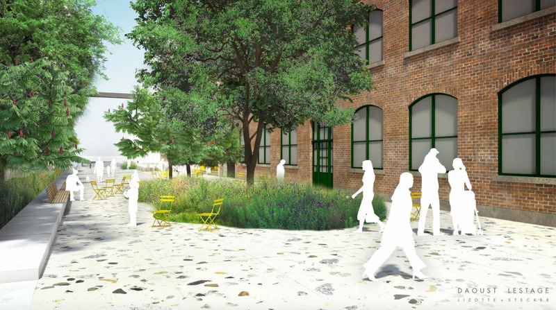 Press kit | 2056-12 - Press release | Creativity and Innovation: Agreement Between Odea Montreal and Fonderie Darling - Fonderie Darling, CREECO & Cogir Immobilier - Real Estate - New Place Publique<span></span> - Photo credit:  Daoust Lestage Lizotte Stecker 