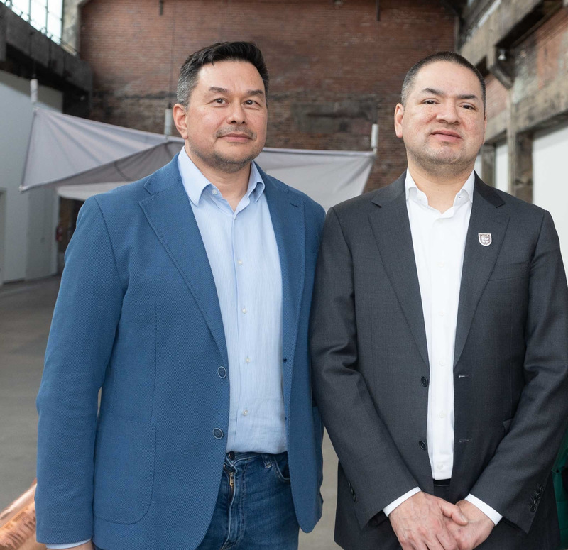 Press kit | 2056-12 - Press release | Creativity and Innovation: Agreement Between Odea Montreal and Fonderie Darling - Fonderie Darling, CREECO & Cogir Immobilier - Real Estate - <p class="">Albert Rondeau Creeco and Randy Bosum Creeco</p> - Photo credit: Cogir Real Estate