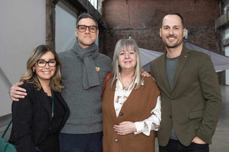 Press kit | 2056-12 - Press release | Creativity and Innovation: Agreement Between Odea Montreal and Fonderie Darling - Fonderie Darling, CREECO & Cogir Immobilier - Real Estate - Tina Dostie VP Sales and Marketing Cogir Real Estate, Ben Wiernick Sales Odea Montréal, Lina Bouchard Sales Odea Montréal, Marc Lefort Associé VP McGill Immobilier  - Photo credit: Cogir Real Estate