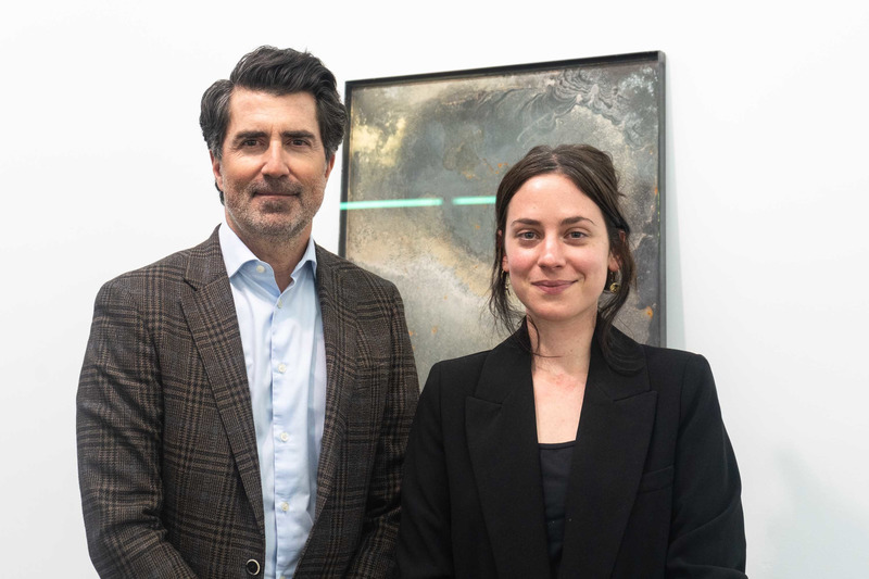 Press kit | 2056-12 - Press release | Creativity and Innovation: Agreement Between Odea Montreal and Fonderie Darling - Fonderie Darling, CREECO & Cogir Immobilier - Real Estate - Stéphane Côté President of Major Projects Division Cogir Real Estate with curator Milly-Alexandra Dery<span></span> - Photo credit: Cogir Real Estate