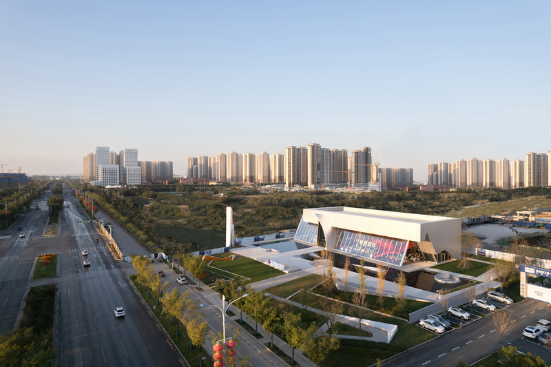 Dossier de presse | 4150-10 - Communiqué de presse | Centre d'exposition Chongwen Langyue - aoe - Architecture commerciale - Crédit photo :  DONG Image<br style=""> 