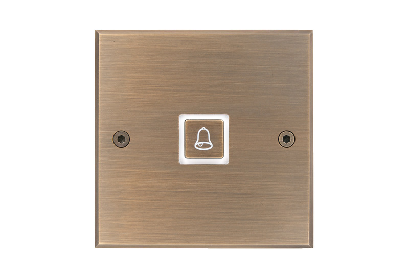 Press kit | 2630-14 - Press release | MELJAC personalises its buttons with engravings - MELJAC - Product - <p class="">Brass, Medium Bronze finish, backlighting and screen printing</p> - Photo credit: Meljac