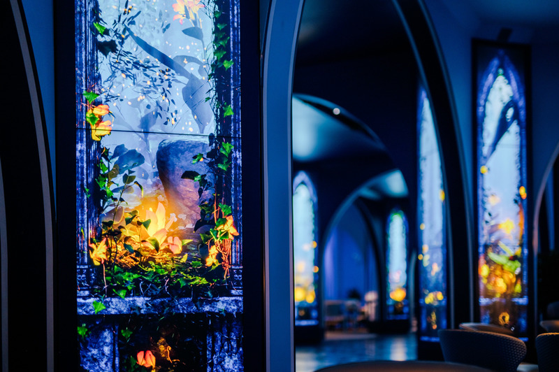 Press kit | 1089-09 - Press release | Moment Factory and Schroders Reimagine Hospitality with the Grand Magic Hotel - Moment Factory - Multimedia Design - The Forest Pavilion - Photo credit:  Moment Factory 