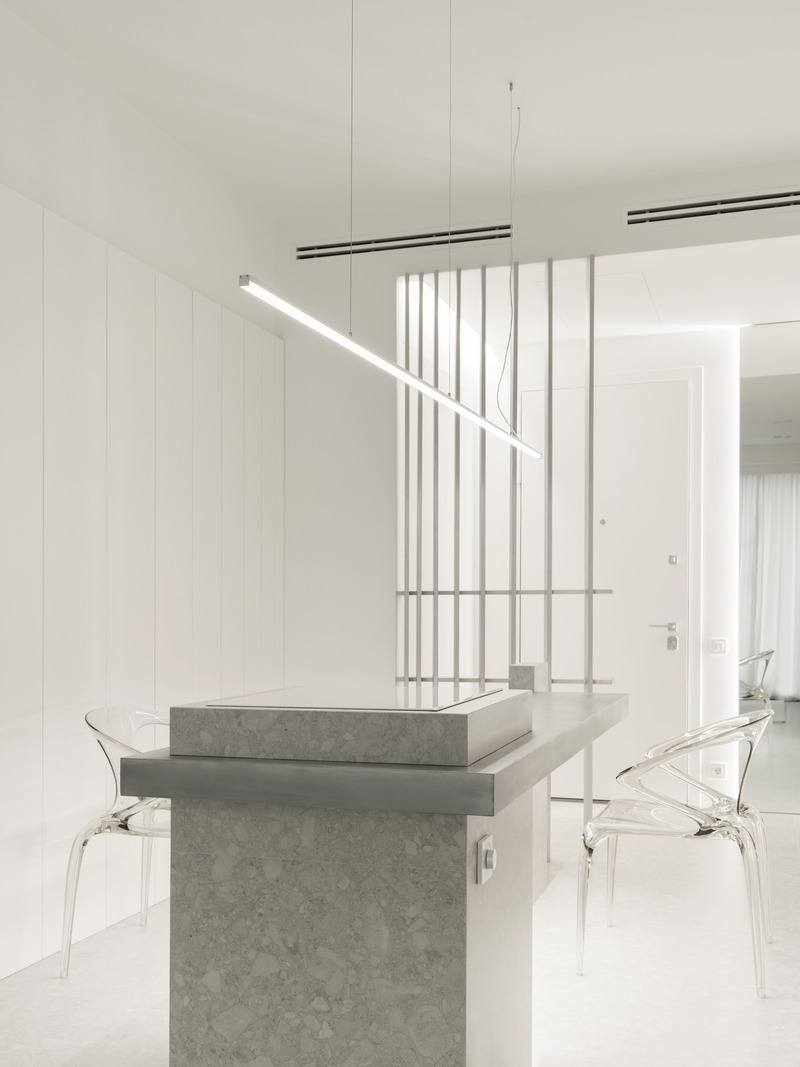 Press kit | 2247-09 - Press release | White Cassette - Maxim Kashin Architects - Residential Interior Design - Photo credit: Dmitry Chebanenkov