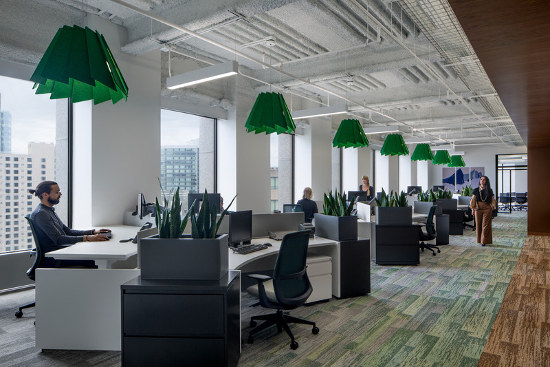 Dossier de presse | 2757-34 - Communiqué de presse | WDA Positions its Practice for the Future - William Duff Architects (WDA) - Architecture commerciale -   Ireland House: The project team includes: William Duff Architect (WDA); BCCI Construction Company, Cumming Group (project manager and LEED consultant); Amit Wadhwa &amp; Associates (MEP); Forell Elsesser (structural engineer); Microbiz Security Company; and Salter, Inc. (audio-visual consultant). - Crédit photo : David Wakely