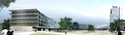 Dossier de presse | 1008-02 - Communiqué de presse | Centre de gestion financière et de vente de la voestalpine Stahl GmbH - Dietmar Feichtinger Architectes - Architecture commerciale