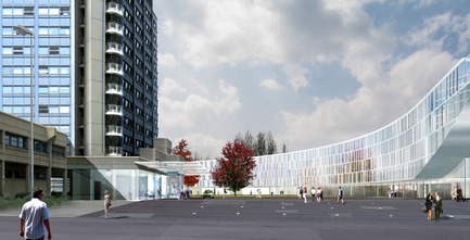 Dossier de presse | 1008-02 - Communiqué de presse | Centre de gestion financière et de vente de la voestalpine Stahl GmbH - Dietmar Feichtinger Architectes - Architecture commerciale