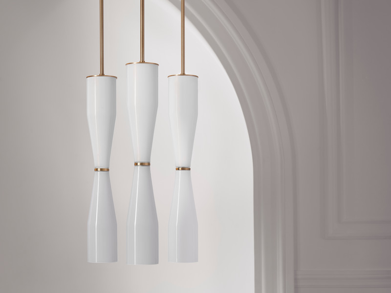 Press kit | 1665-05 - Press release | Etcetera Lighting Series Makes US Debut at ICFF - Lightmaker Studio - Lighting Design - Etcetera Pendant - Photo credit: Lisa Sconce