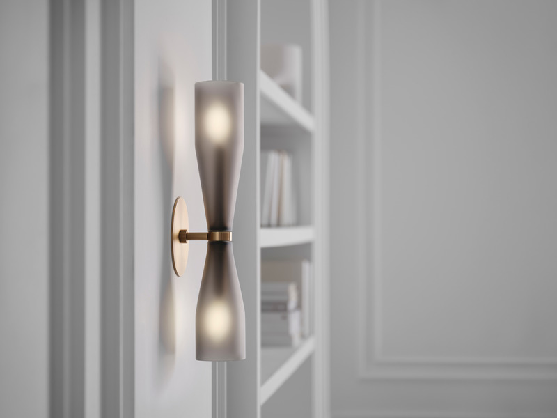 Press kit | 1665-05 - Press release | Etcetera Lighting Series Makes US Debut at ICFF - Lightmaker Studio - Lighting Design - Etcetera Sconce - Photo credit: Lisa Petrole