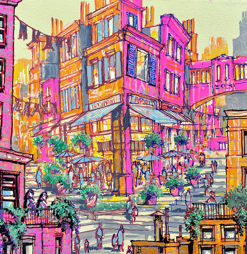 Press kit | 1071-22 - Press release | Announcing the Launch of the Architectural Vision Awards - Architizer - Competition - Synopolis - Photo credit: Drawing by Lohren Deeg