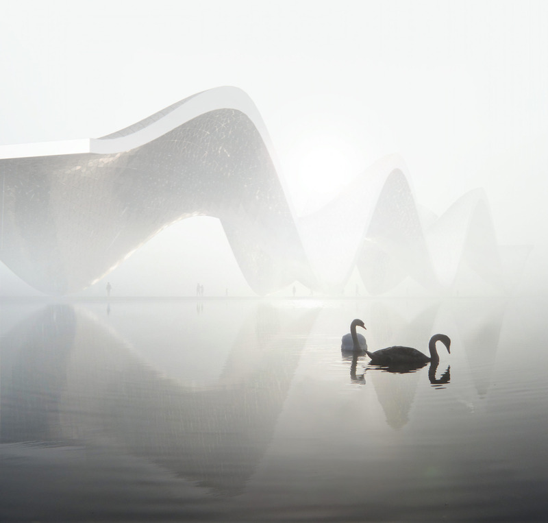 Press kit | 1071-22 - Press release | Announcing the Launch of the Architectural Vision Awards - Architizer - Competition - WAVE - Photo credit: Visualization Roman Huzar