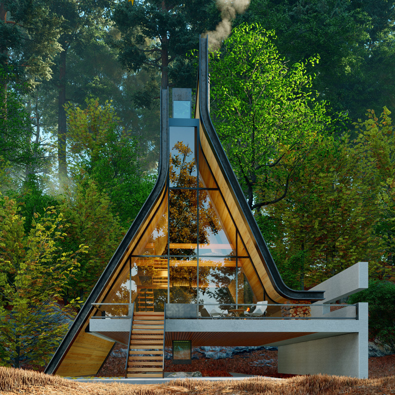 Press kit | 1071-22 - Press release | Announcing the Launch of the Architectural Vision Awards - Architizer - Competition - Kujdane - Photo credit: Unbuilt project by Shomali Studio