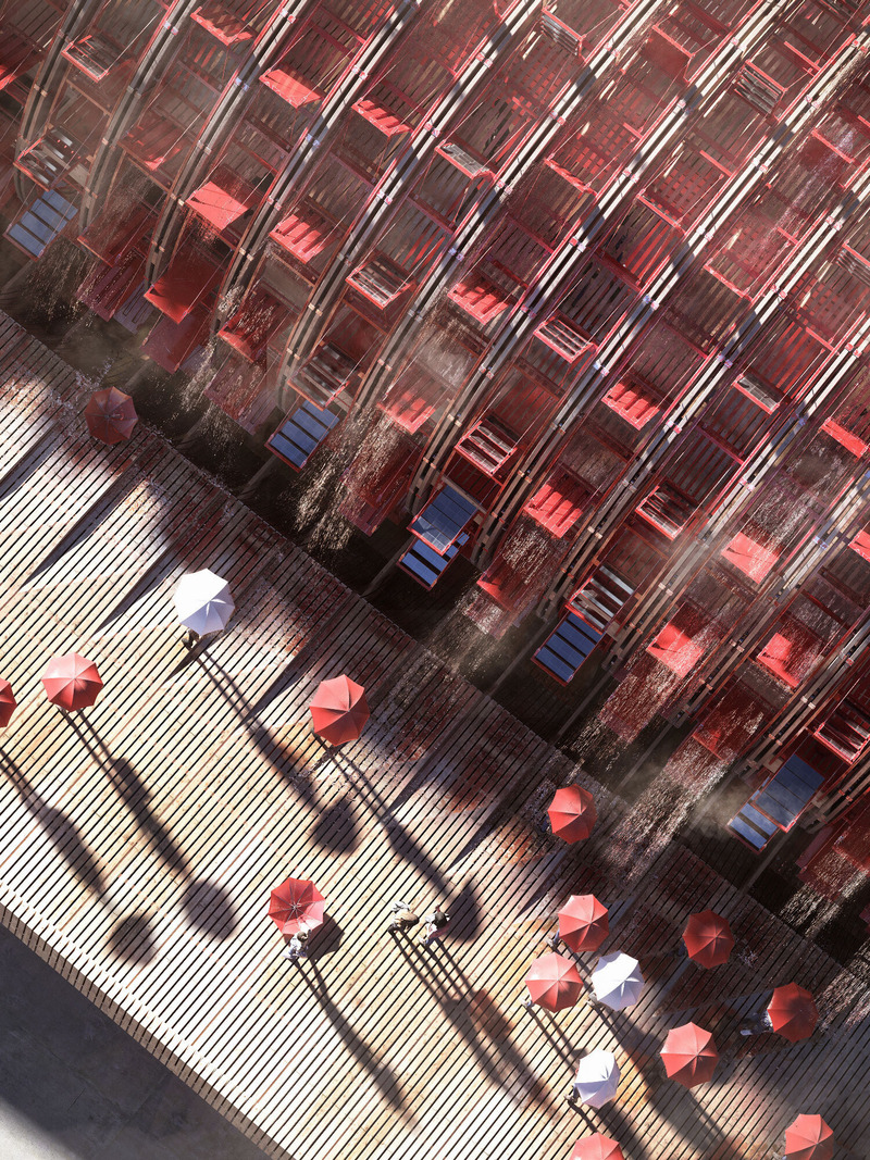Press kit | 1071-22 - Press release | Announcing the Launch of the Architectural Vision Awards - Architizer - Competition - The Source of Every Thing - Photo credit: Unbuilt project by Studio Precht and Smartvoll