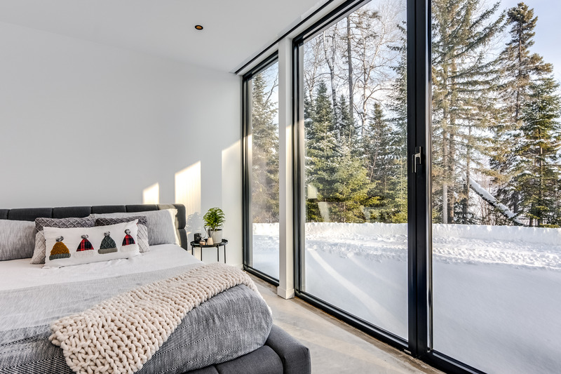 Press kit | 1776-09 - Press release | Lac Taureau Residence - Fabelta, fenestration systems - Residential Architecture - Photo credit: Claude Badet