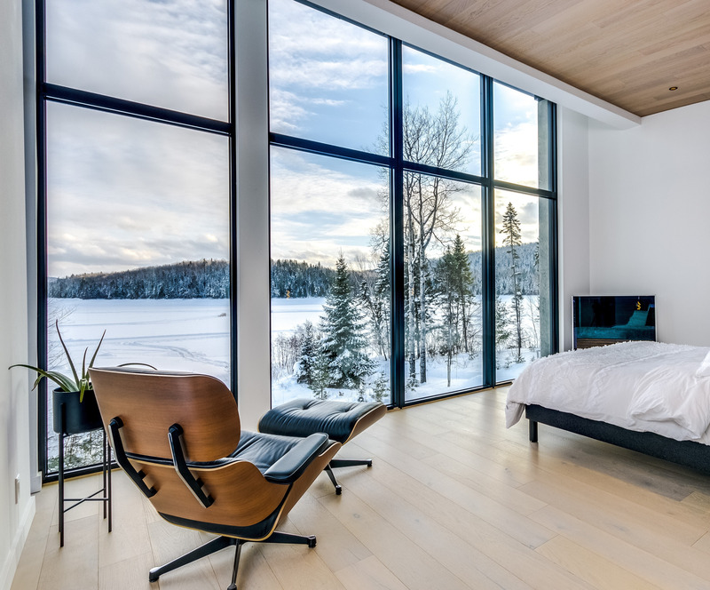 Press kit | 1776-09 - Press release | Lac Taureau Residence - Fabelta, fenestration systems - Residential Architecture - Photo credit: Claude Badet