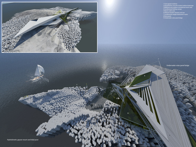 Press kit | 2121-20 - Press release | Hydrokinetic Energy Geyser and Tidal Pool - Margot Krasojević Architects - Landscape Architecture - Photo credit: Margot Krasojević 