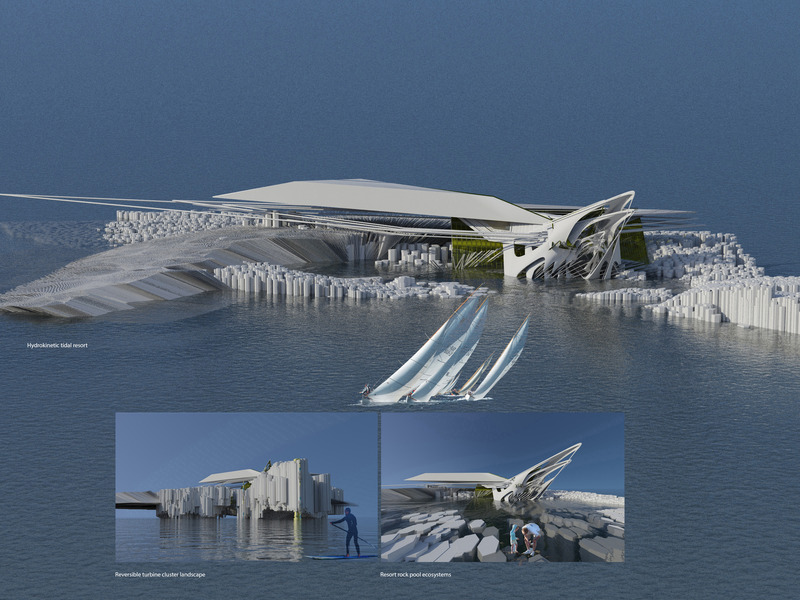 Press kit | 2121-20 - Press release | Hydrokinetic Energy Geyser and Tidal Pool - Margot Krasojević Architects - Landscape Architecture - Photo credit: Margot Krasojević 