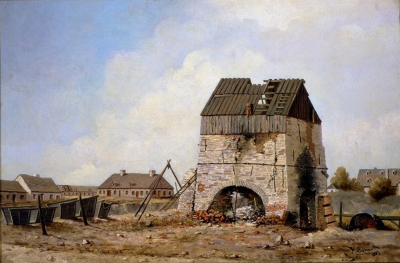 Dossier de presse | 1527-14 - Communiqué de presse | Résidence des Forges - Bourgeois / Lechasseur architectes - Architecture résidentielle - Crédit photo : <p class="">Forges du Saint-Maurice.</p><p class="">Source : Encyclopédie du Patrimoine Culturel de l’Amérique Française</p>
