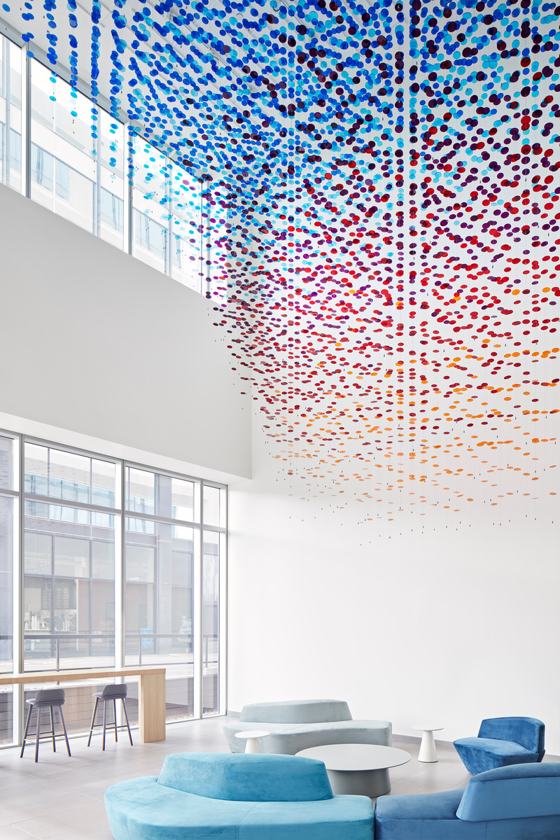Dossier de presse | 1513-11 - Communiqué de presse | Binary Spectrum - Dubbeldam Architecture + Design - Design d’intérieur commercial - Crédit photo : Riley Snelling
