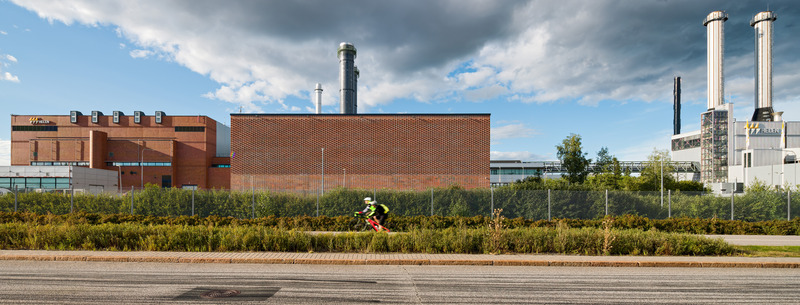 Dossier de presse | 5706-01 - Communiqué de presse | Vuosaari Heat Pump Building - Virkkunen & Co Architects Ltd - Architecture industrielle - Crédit photo : Tuomas Kivinen<br style="">