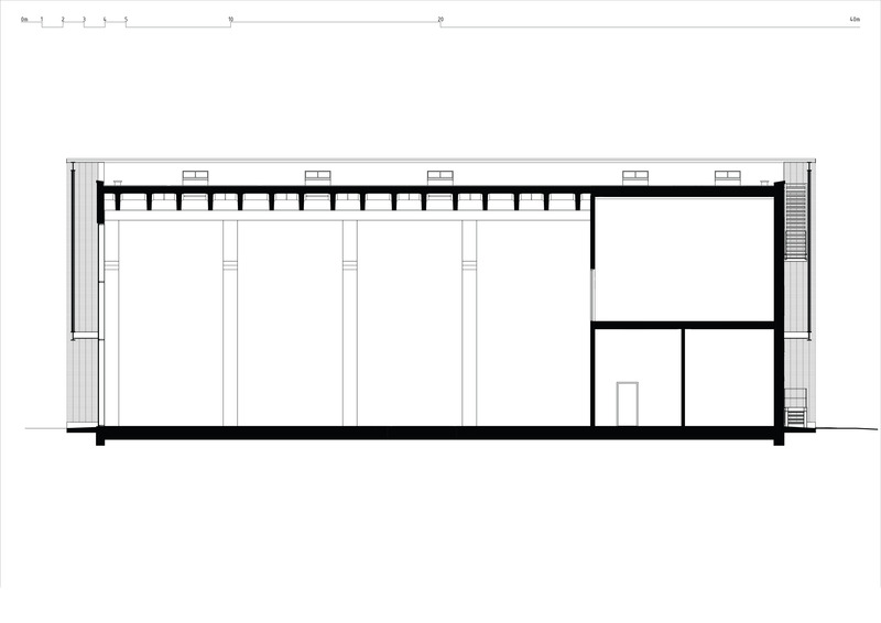 Dossier de presse | 5706-01 - Communiqué de presse | Vuosaari Heat Pump Building - Virkkunen & Co Architects Ltd - Architecture industrielle - Section <br style=""> - Crédit photo : Virkkunen &amp; Co Architects
