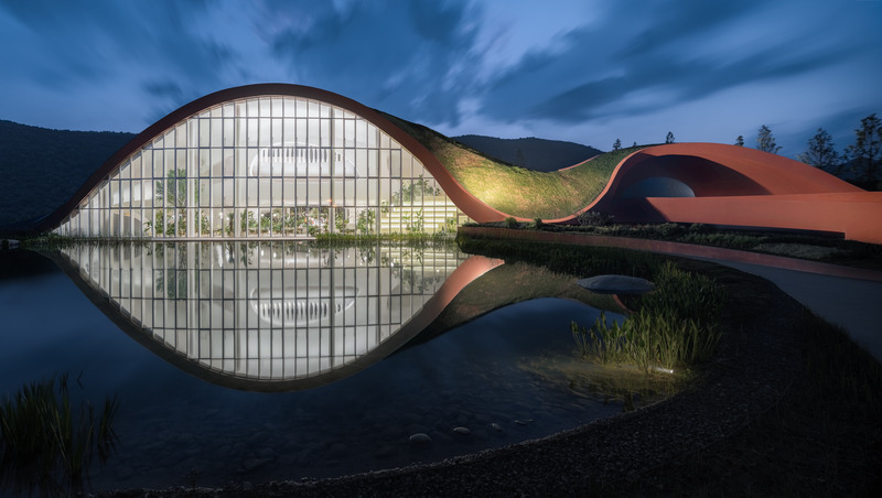 Press kit | 1071-18 - Press release | Architizer Announces 11th Annual A+Awards Finalists - Architizer - Competition - OCT Group Chaohu Natural and Culture Center by change architects (上海前及建筑设计事务所)<br> - Photo credit: Wu Qingshan<br style="">