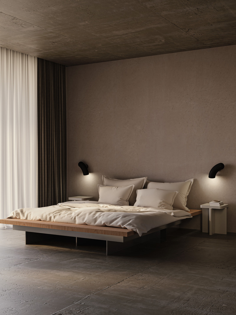 Press kit | 2375-08 - Press release | Back at the ICFF/Wanted Design to Introduce the Hyphen Wall and Upgrades on the Iconic RA Collection - d'Armes - Lighting Design - Hyphen Wall in Sandy Black - Photo credit:  Diego Rapuzzi  