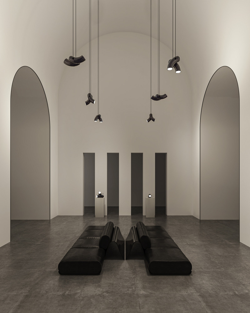 Press kit | 2375-08 - Press release | Back at the ICFF/Wanted Design to Introduce the Hyphen Wall and Upgrades on the Iconic RA Collection - d'Armes - Lighting Design - Hyphen Collection - Photo credit:  Diego Rapuzzi  