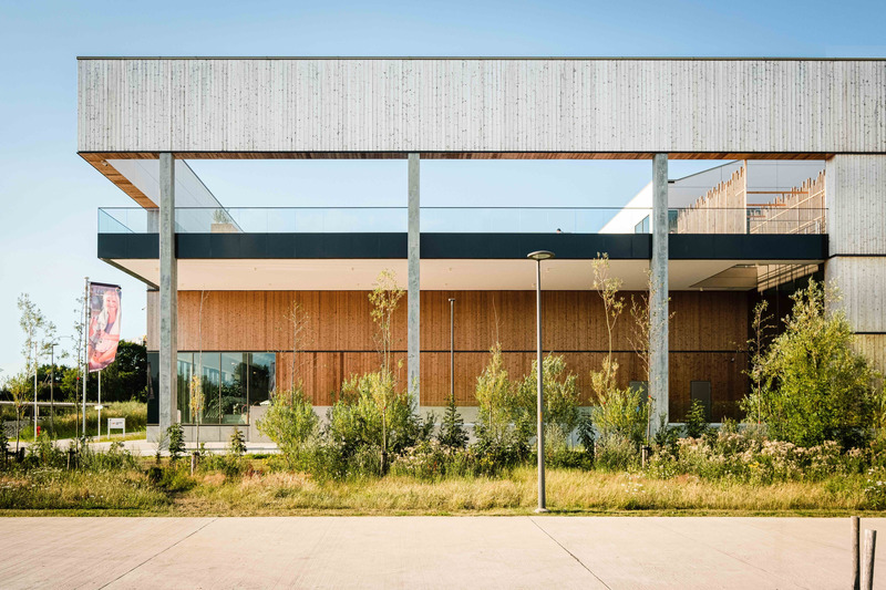 Dossier de presse | 3570-04 - Communiqué de presse | Special Mention by Architizer A+Awards for Sports Centre Sportoase Groot Schijn - ZJA - Concours - Crédit photo : Kattoo Hillewaere