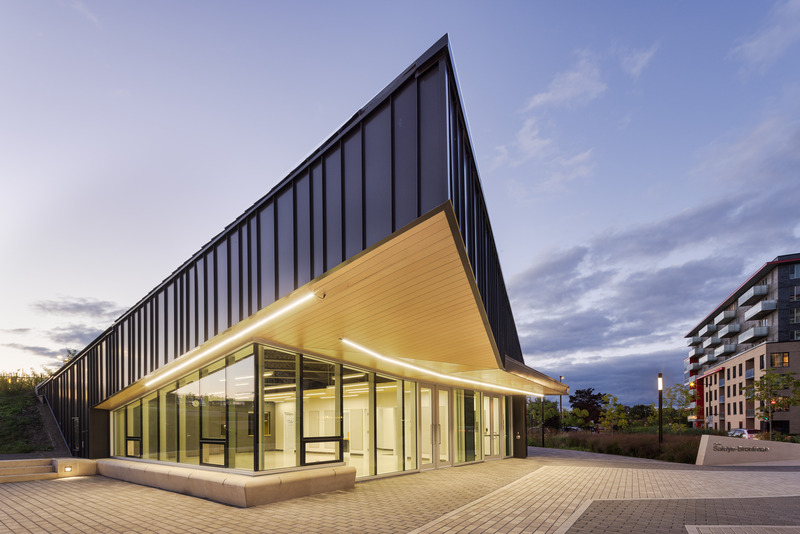 Press kit | 1170-07 - Press release | The Saidye-Bronfman Park Pavilion: a Showcase for Sustainable Architecture - Cardin Julien - Institutional Architecture - Photo credit: <p class="">© TARMAC - Damien Ligiardi</p>