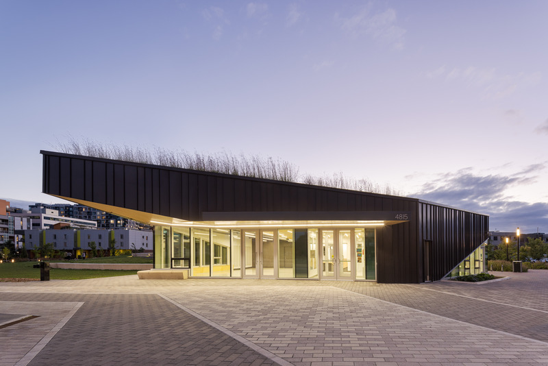 Press kit | 1170-07 - Press release | The Saidye-Bronfman Park Pavilion: a Showcase for Sustainable Architecture - Cardin Julien - Institutional Architecture - Photo credit:  <p class="">© TARMAC - Damien Ligiardi</p> 