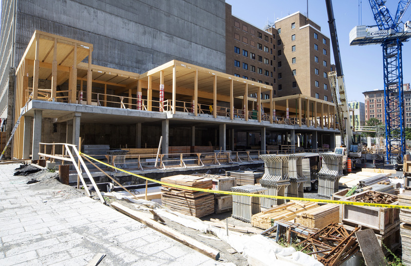 Dossier de presse | 567-16 - Communiqué de presse | Esplanade Tranquille - Les architectes FABG - Architecture institutionnelle - Esplanade Tranquille 13 - Crédit photo : Steve Montpetit