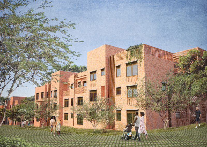 Press kit | 1513-12 - Press release | Reconceptualizing Urban Housing Exhibition at the Venice Biennale - Reconceptualizing Urban Housing team - Event + Exhibition - Adengo Architecture - Affordable Housing II - Photo credit: Adengo Architecture