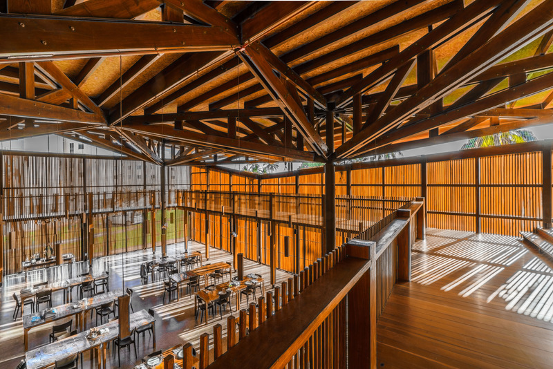 Dossier de presse | 6966-01 - Communiqué de presse | A Convent Between Spirituality and Social Engagment - Mixtura - Architecture institutionnelle - The refectory. Play of light on the walls - Crédit photo :  Cesare Querci 