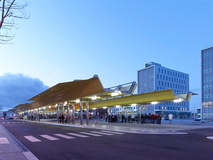 Dossier de presse | 898-05 - Communiqué de presse | P.E.M Saint-Nazaire - Tetrarc - Architecture institutionnelle - Crédit photo : Stéphane Chalmeau
