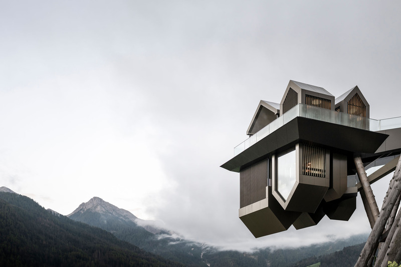 Press kit | 1071-20 - Press release | The World's Best Architecture 2023 Announced - Architizer - Lifestyle - Hub of Huts by NOA (Popular Choice Winner, Spa &amp; Wellness) - Photo credit: Alex Filz