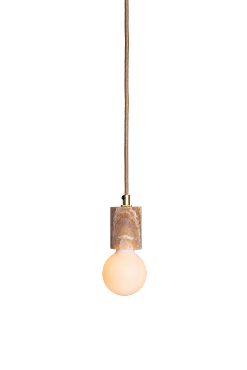 Press kit | 1942-01 - Press release | Luminaire Authentik Unveils its New ONYX Collection in Natural Stone - Luminaire Authentik - Lighting Design - NOS ONYX LA00 - Photo credit:  Luminaire Authentik 