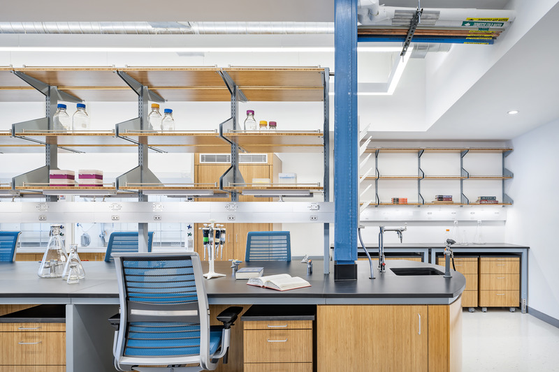 Dossier de presse | 5881-03 - Communiqué de presse | Research Labs at Columbia University - Shakespeare Gordon Studio - Architecture institutionnelle - Biochemistry Lab - Crédit photo : Alexander Severin
