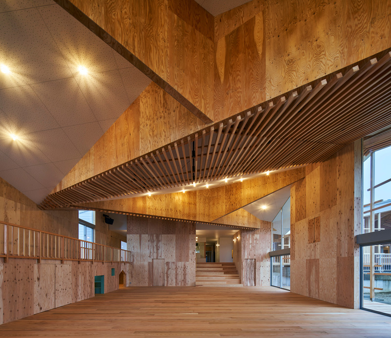 Dossier de presse | 5692-02 - Communiqué de presse | YNS / Yamaikarashi Nursery School - Takeru Shoji Architects Co.,Ltd - Architecture institutionnelle - Crédit photo : ©Koji Fujii（toreal）