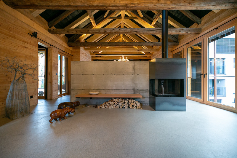 Dossier de presse | 6998-01 - Communiqué de presse | Hof & Hist - Modunita architects sa - Architecture résidentielle - Crédit photo : Modunita architects sa