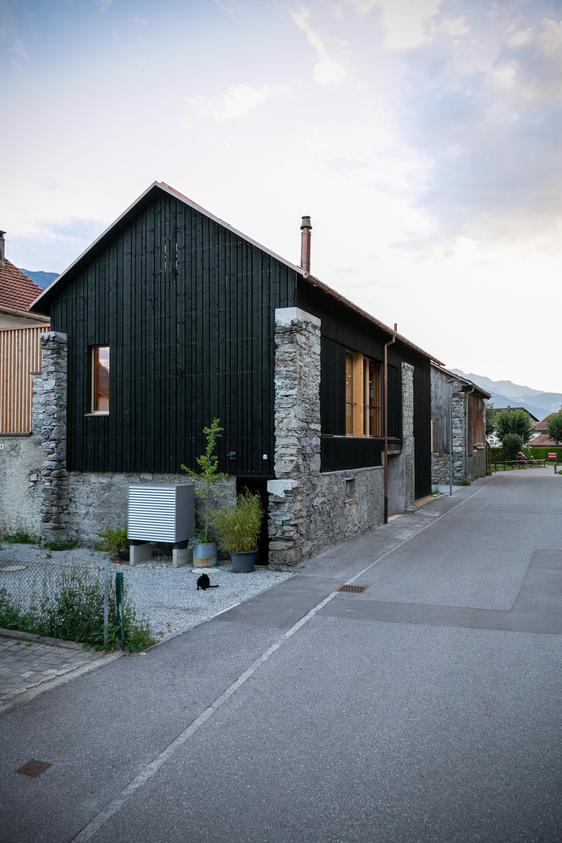 Dossier de presse | 6998-01 - Communiqué de presse | Hof & Hist - Modunita architects sa - Architecture résidentielle - Crédit photo : Modunita architects sa